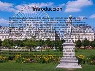 La Maravillosa Ciudad De París | PPT