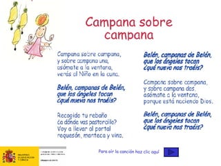 Para oír la canción haz clic aquí 