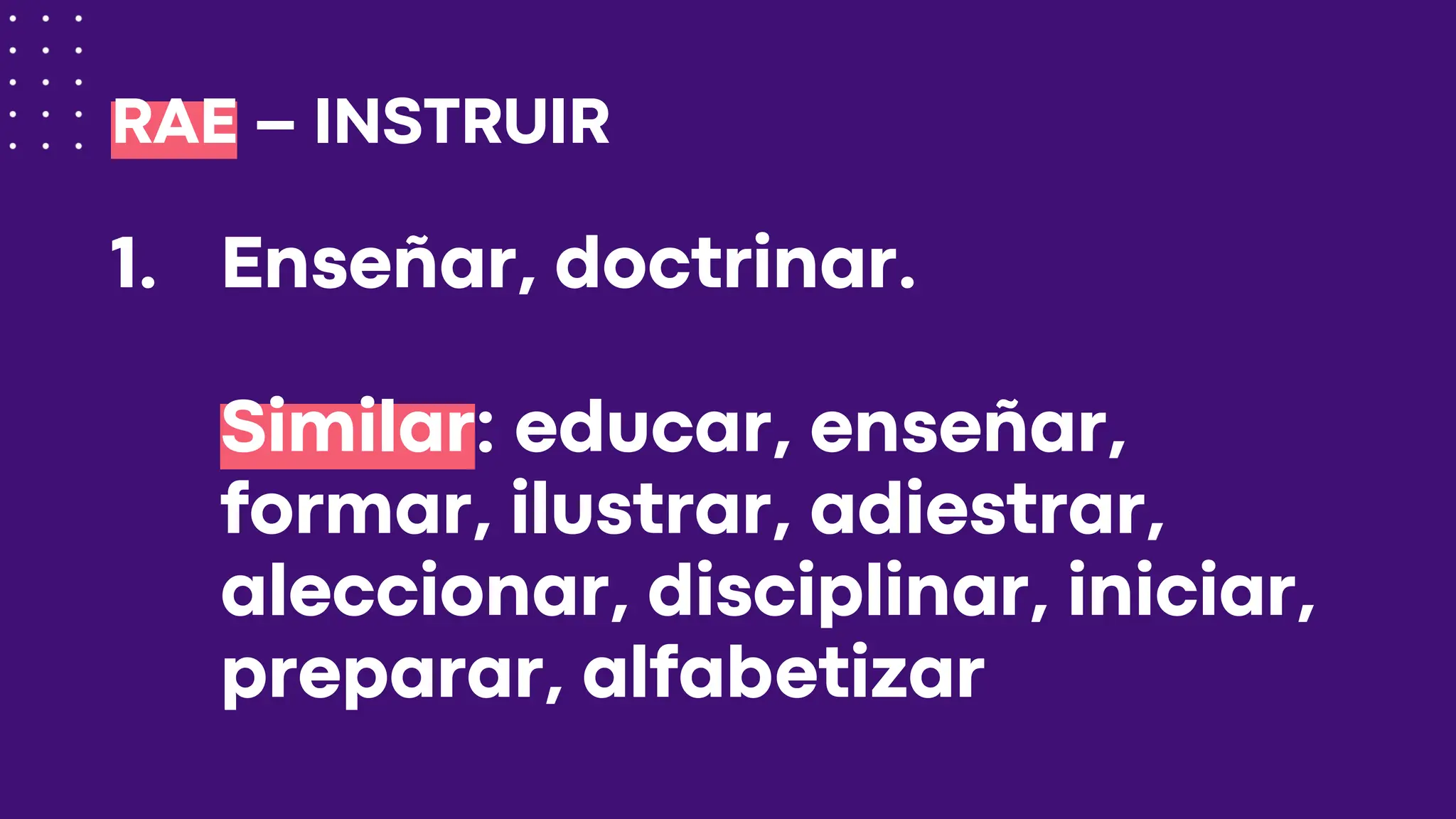 Instruir 📗 La palabra hebrea bín (instruir) - Entendimiento | PDF