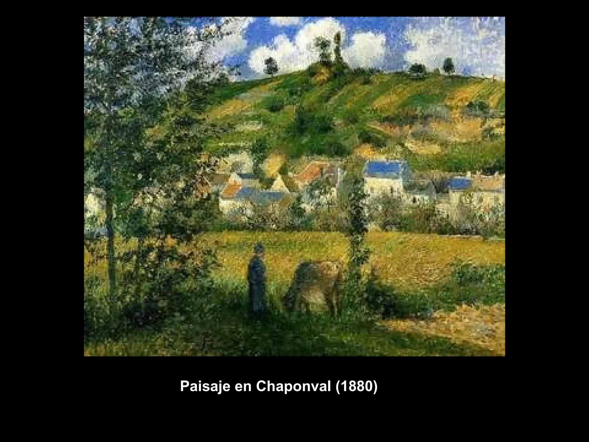Paisaje en Chaponval (1880) 