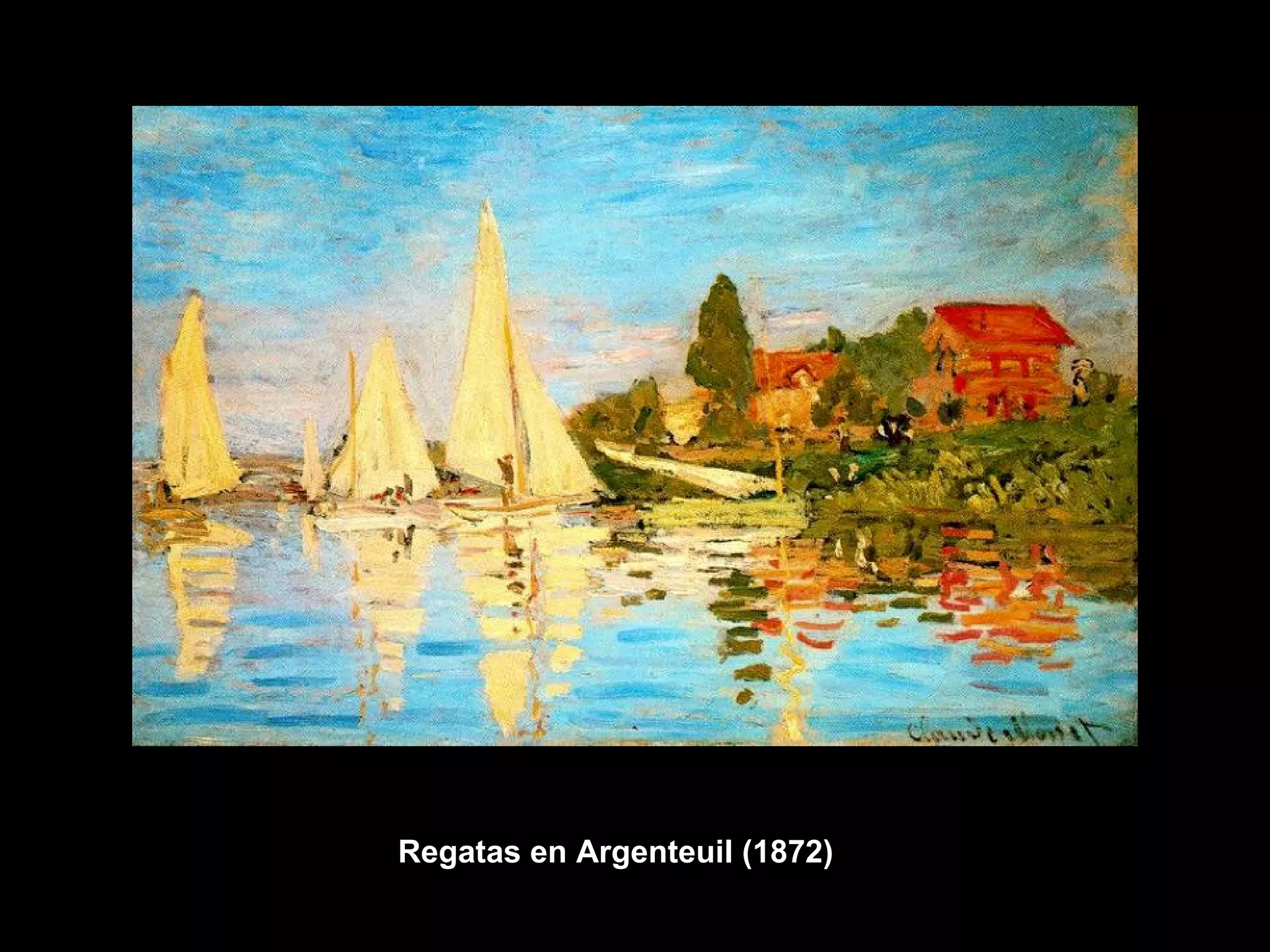 Regatas en Argenteuil (1872) 