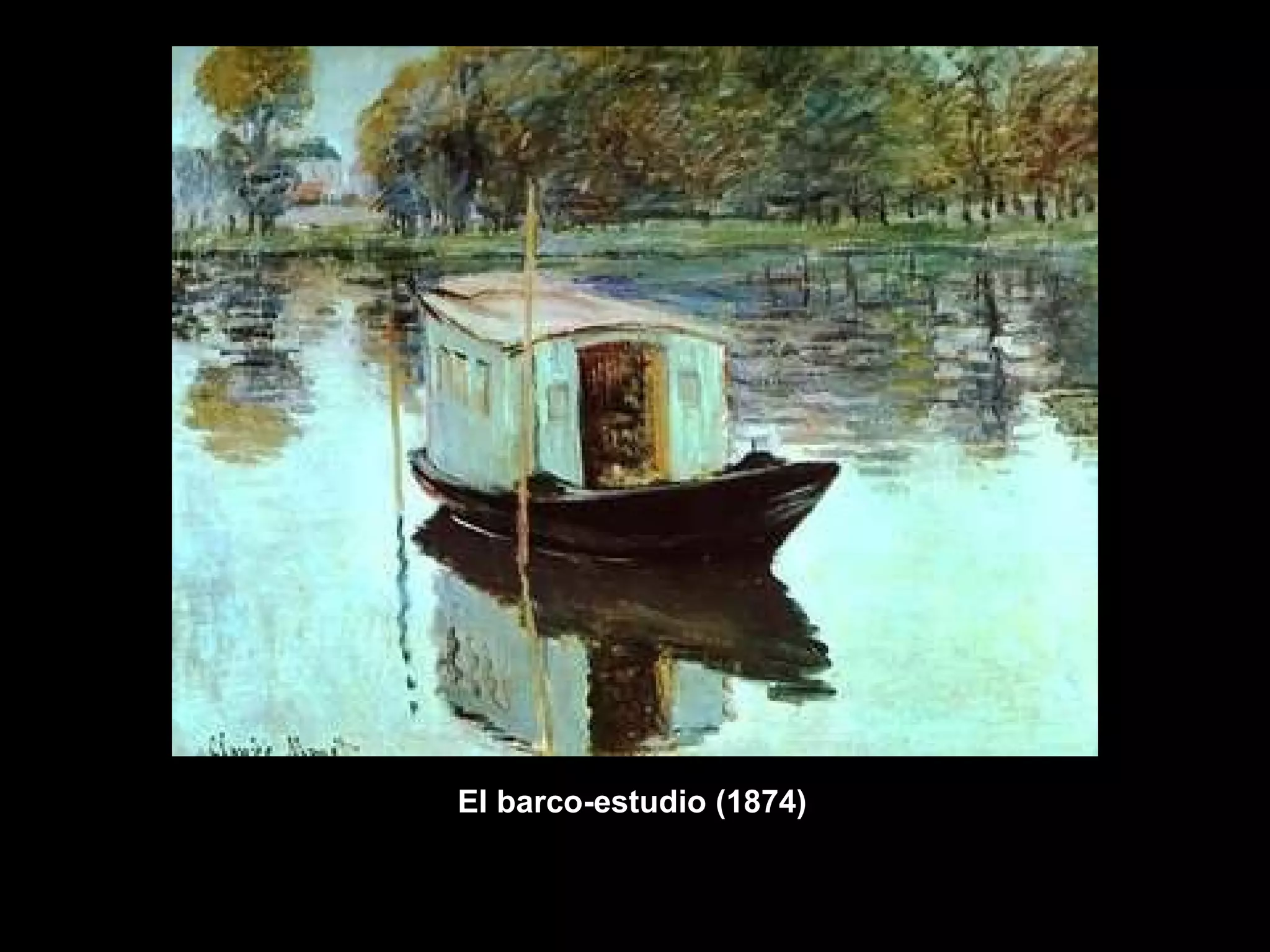 El barco-estudio (1874) 