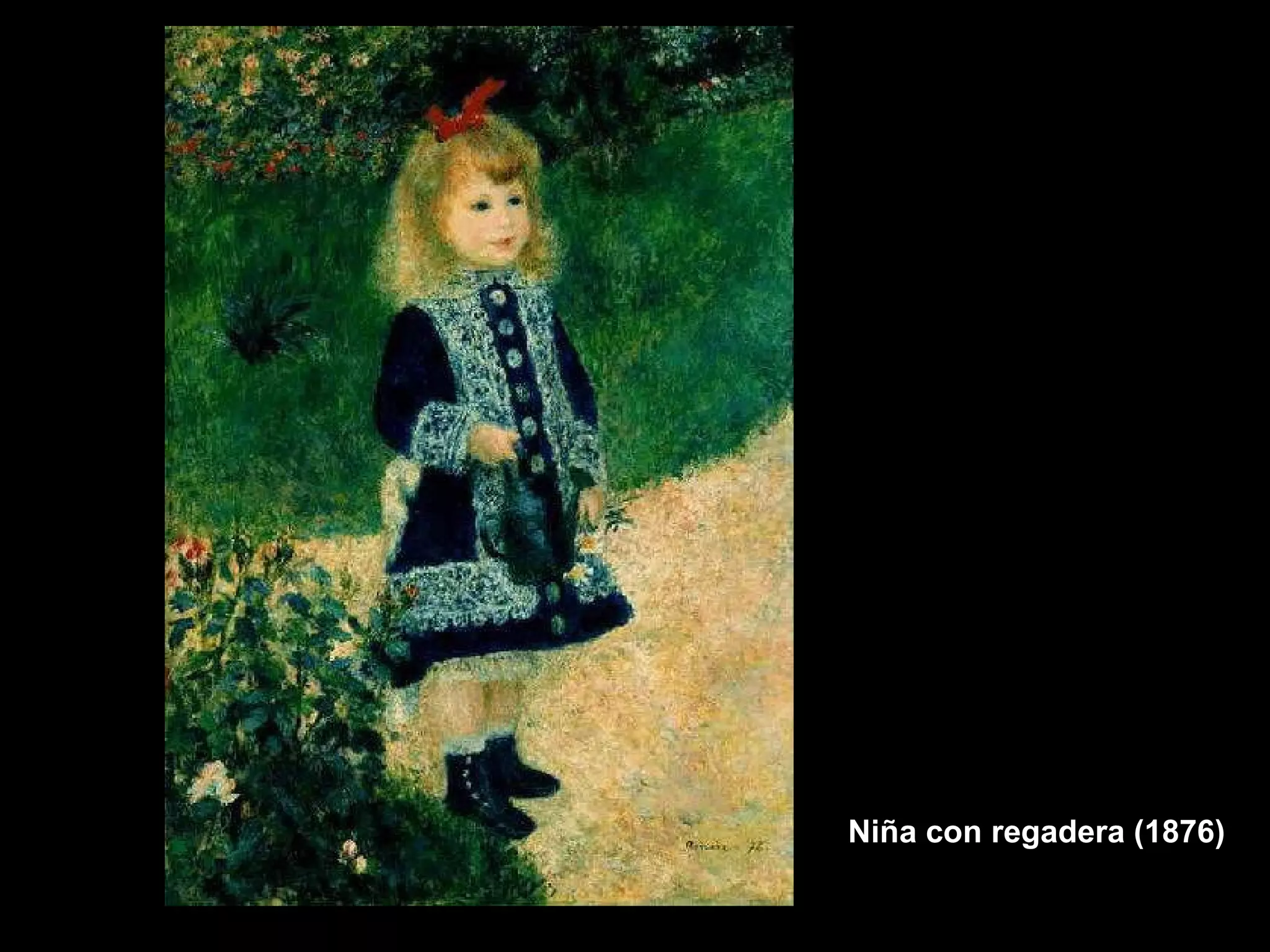 Niña con regadera (1876) 