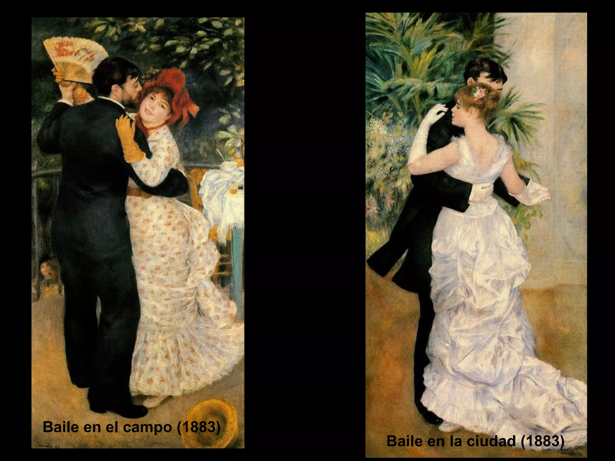 Baile en el campo (1883)   Baile en la ciudad (1883)   