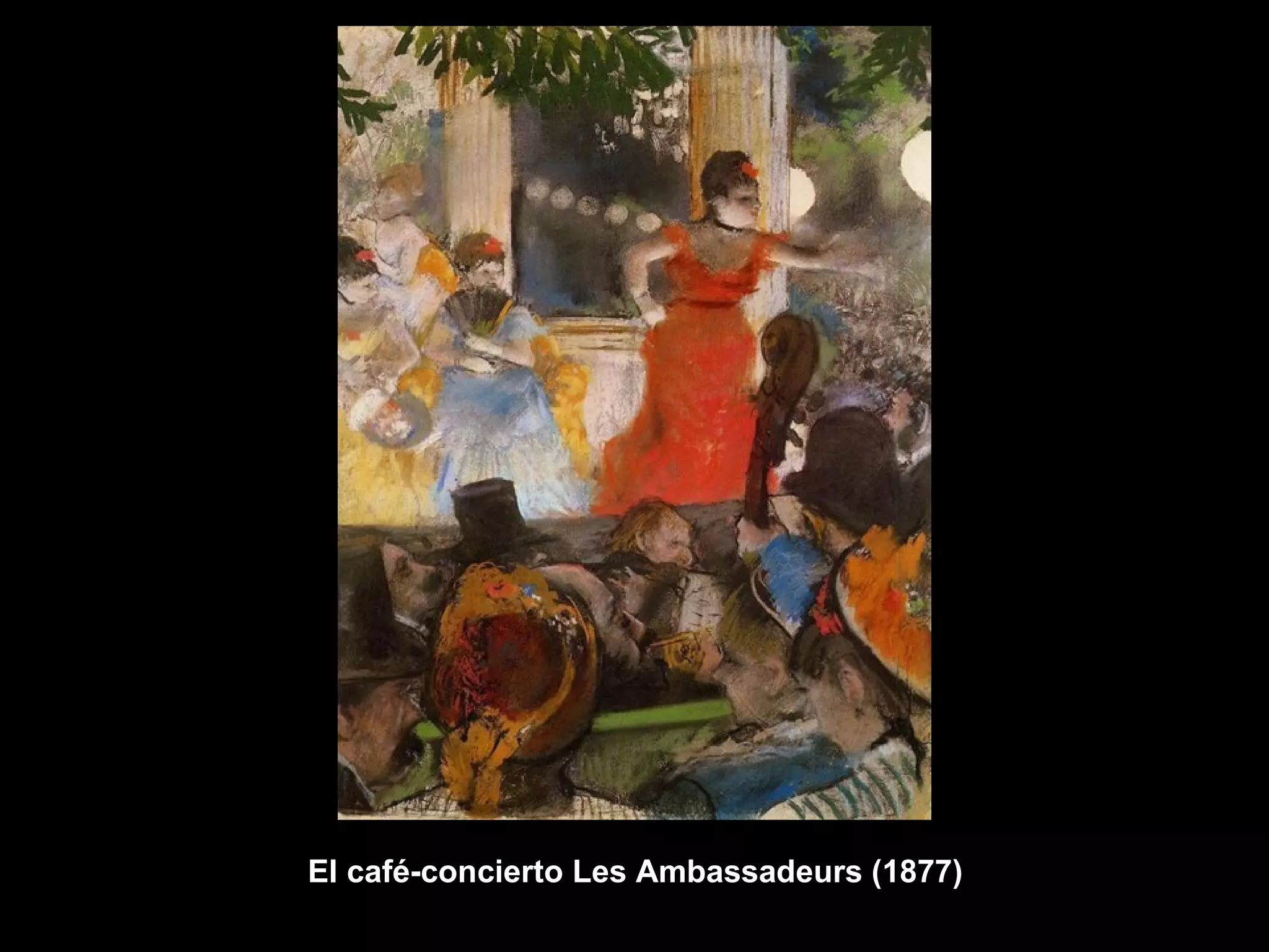 El café-concierto Les Ambassadeurs (1877) 