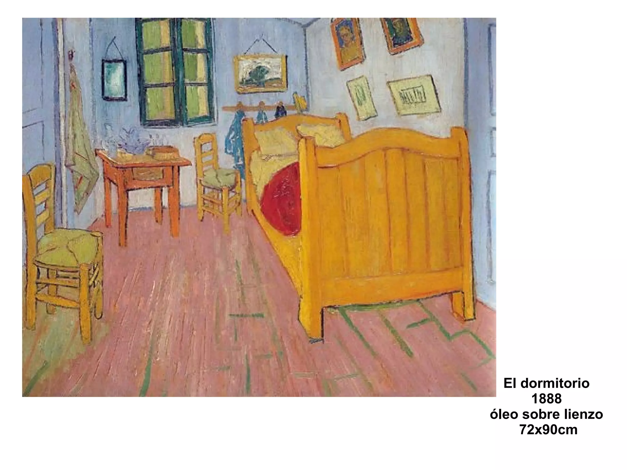 El dormitorio 1888 óleo sobre lienzo 72x90cm 