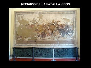 MOSAICO DE LA BATALLA ISSOS 