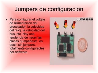 Jumpers de configuracion ,[object Object]