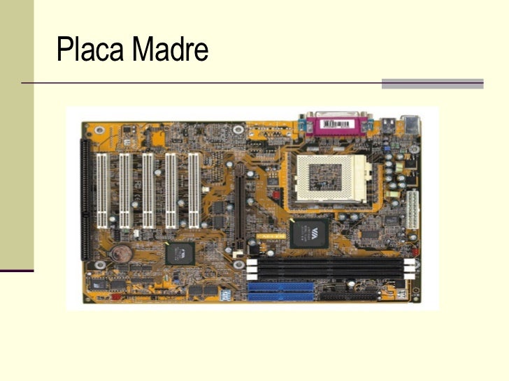 Resultado de imagen para motherboard y sus partes en español