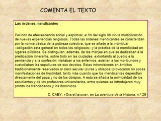 COMENTA EL TEXTO 