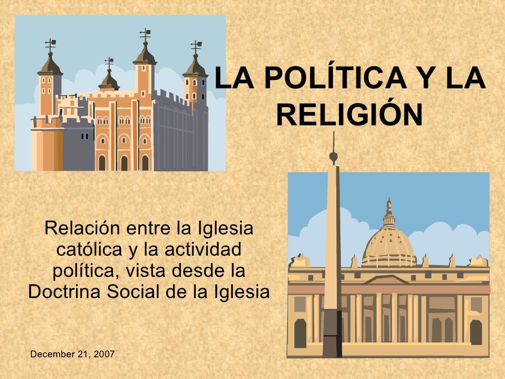 La PolíTica Y La ReligióN