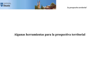 La Prospectiva Territorial