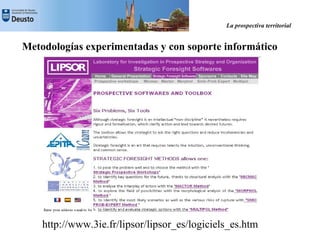 La Prospectiva Territorial