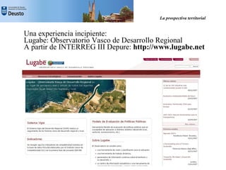 La Prospectiva Territorial