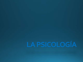 LAPSICOLOGÍA