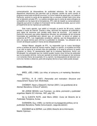 La publicidad perniciosa