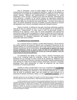 La publicidad perniciosa