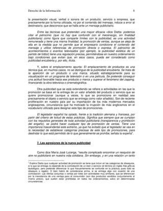 La publicidad perniciosa