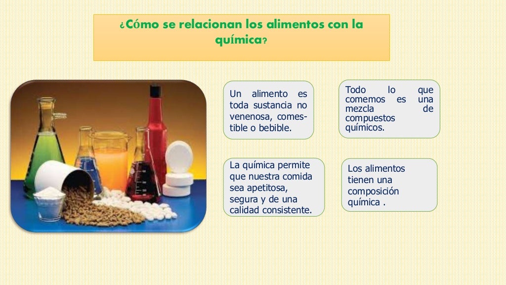 La química en nuestra vida cotidiana