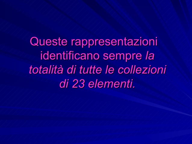 La rappresentazione dei numeri | PPT