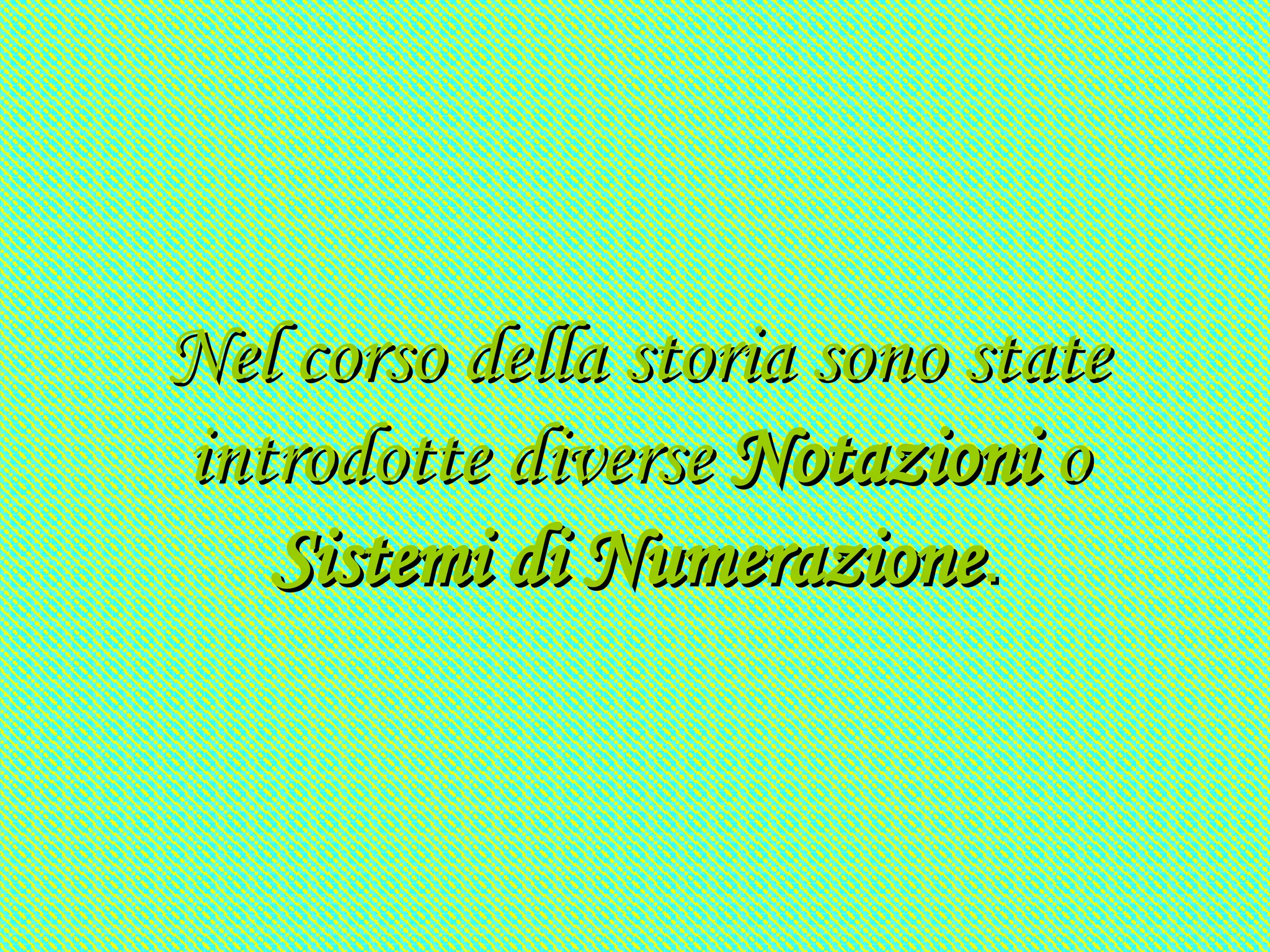 La rappresentazione dei numeri | PPT