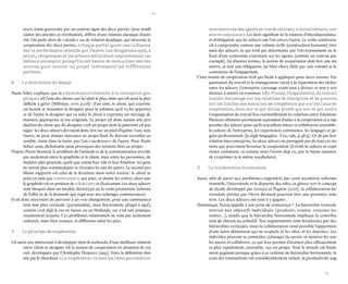 74 
75 
teurs, étant gouvernée par un contrat signé des deux parties (avec notification des attentes et rétribution), diffère d’une relation classique d’autorité. On parle alors de « dyade », ou de relation dyadique, qui nécessite la coopération des deux parties, « chaque partie ayant une influence sur la performance atteinte par l’autre. Les obligations sont, a priori, réciproques et les acteurs délimitent conjointement les tâches à accomplir puisqu’ils ont besoin de mutualiser des ressources pour monter un projet intéressant les différentes parties ». 
B La dichotomie du design 
Paula Scher explique que la « dichotomie inhérente à la conception graphique » est l’une des choses qui lui plaît le plus, mais qui est aussi la plus difficile à gérer (Millman, 2007, p.128) : d’un côté, le client, qui exprime un besoin et rémunère le designer pour la solution qu’il va lui apporter, et de l’autre le designer qui va aider le client à exprimer un message de manière appropriée et /ou originale. Le projet est donc autant une production du client que du designer, c’est un projet dont la paternité est partagée : les deux acteurs devraient donc être sur un pied d’égalité. L’un, sans l’autre, ne peut donner naissance au projet final, ils doivent travailler ensemble, main dans la main, pas l’un « au-dessus » de l’autre. Pour Paula Scher, cette dichotomie peut provoquer des tensions liées au projet : 
D’après Pierre Bernard, le problème de l’attitude et de la communication n’existe pas seulement entre le graphiste et le client, mais entre les personnes, de manière plus générale, quels que soient leur rôle et leur fonction : les gens ne savent plus communiquer et s’écouter les uns les autres. Le second problème rapporté est celui de la structure dans notre société : le client se pose en tant que « dominant », qui paye, et donne les ordres, alors que le graphiste est en position de « dominé » et d’exécutant. Les deux acteurs sont bloqués dans un modèle stéréotypé où la vente prédomine (schéma de l’offre et de la demande qui régit tous nos échanges commerciaux). 
Il est donc nécessaire de parvenir à un vrai changement, pour une communication non plus verticale (pyramidale), mais horizontale (d’égal à égal), comme c’est déjà le cas en Suisse ou en Hollande, car c’est une pratique socialement acquise. Ces problèmes relationnels ne sont pas seulement culturels, mais bien sociaux, et différents selon les pays. 
C Le principe de coopération 
Un autre axe intéressant à développer dans la recherche d’une meilleure relation entre client et designer est la notion de coopération en situation de travail, développée par Christophe Desjours (1993). Voici la définition donnée par le chercheur « La coopération : ce sont les liens que construisent entre eux des agents en vue de réaliser, volontairement, une oeuvre commune ». Les liens signifient ici la relation d’interdépendance et d’obligation que les acteurs ont l’un envers l’autre. Le verbe construire est à comprendre comme une volonté réelle (construction humaine) émanant des acteurs, et qui n’est pas déterminée par l’environnement ou le fruit d’une contrainte extérieure sur les agents (comme un contrat par exemple). En d’autres termes, la notion de coopération doit être une initiative, et non une obligation, un libre-choix dicté par une volonté et la conscience de l’engagement. 
Cette notion de coopération n’est pas facile à appliquer pour deux raisons : l’organisation du travail et le management visent à la répartition des tâches entre les acteurs. L’entreprise s’arrange avant tout à diviser, et non à synthétiser, à mettre en commun. « En France, l’organisation du travail insiste davantage sur les relations de discipline et de pouvoir, sur les limites des domaines de compétence que sur les liens de coopération, donc sur ce qui divise plutôt que sur ce qui unit ». L’organisation du travail fixe essentiellement les relations entre fonctions. Plusieurs éléments permettent cependant d’aider à la coopération et à rapprocher des acteurs pour qu’ils travaillent mieux et collaborent ensemble : la culture de l’entreprise, les expériences communes, les langages et jargons professionnels (la règle langagière - Cru, 1985, p.48-55). Or de par leur relation inter-entreprise, les deux acteurs ne partagent pas du tout ces notions qui pourraient favoriser la coopération (il n’ont ni culture ni expérience commune, et comme nous l’avons déjà vu, pas la même manière de s’exprimer ni le même vocabulaire). 
D La collaboration horizontale 
Aussi, afin de parer aux problèmes engendrés par cette asymétrie informationnelle, l’incertitude et la disparité des rôles, et glisser vers le concept de dyade développé par Leroux et Pupion (2007), la collaboration horizontale prônée par Pierre Bernard pourrait être une première solution. Les deux acteurs ont tout à y gagner. 
Dominique Turcq appelle à une prise de conscience 33. La hiérarchie verticale renvoie aux objectifs individuels (produire, vendre, exécuter les ordres…), tandis que la hiérarchie horizontale implique la contribution de chacun au collectif. Nos organisations sont structurées par des hiérarchies verticales, mais la collaboration rend possible l’apparition d’une autre dimension qui ne respecte ni les silos, ni les matrices. Les individus peuvent se connecter, échanger du savoir, se motiver les uns les autres et collaborer, ce qui leur permet d’avancer plus efficacement et plus rapidement, ensemble, sur un projet. Tout le monde est finalement gagnant puisque grâce à ce système de hiérarchie horizontale, le coût des transactions est considérablement réduit, la productivité aug  