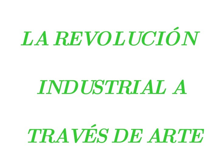 revolucion industrial