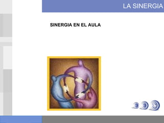 LA SINERGIA SINERGIA EN EL AULA 