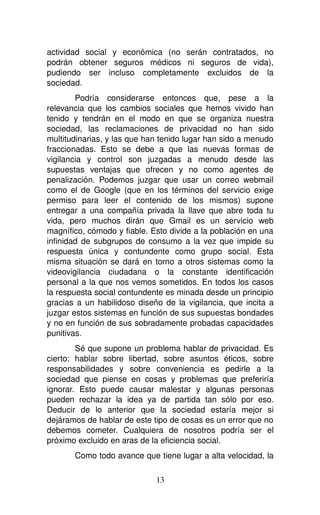 La Sociedad de Control