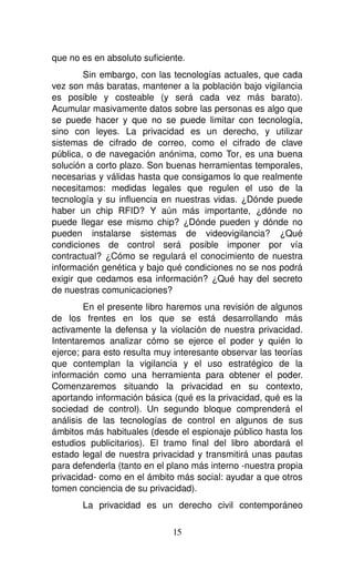 La Sociedad de Control