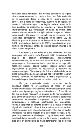 La Sociedad de Control