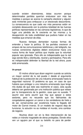 La Sociedad de Control