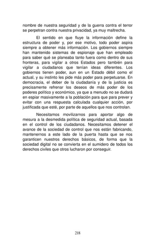 La Sociedad de Control