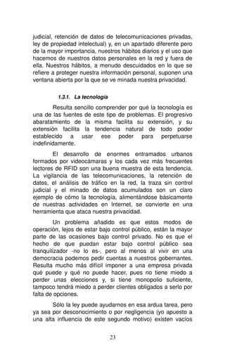 La Sociedad de Control