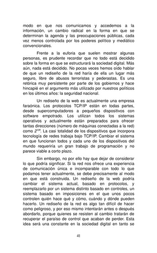 La Sociedad de Control