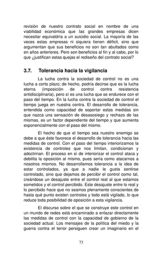 La Sociedad de Control