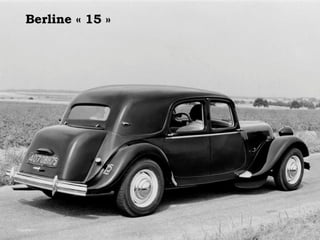 Berline « 15 »Berline « 15 »
 