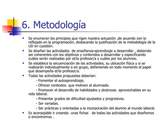 La Unidad DidáCtica