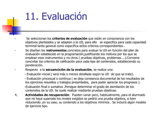 La Unidad DidáCtica