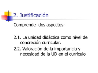 La Unidad DidáCtica