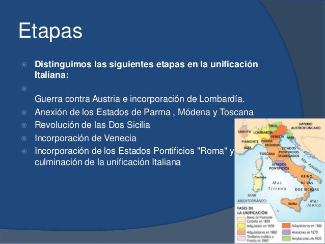 La unificación-de-italia