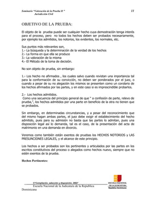 ENJ-2-400 La Valoración de la Prueba