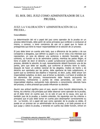 ENJ-2-400 La Valoración de la Prueba