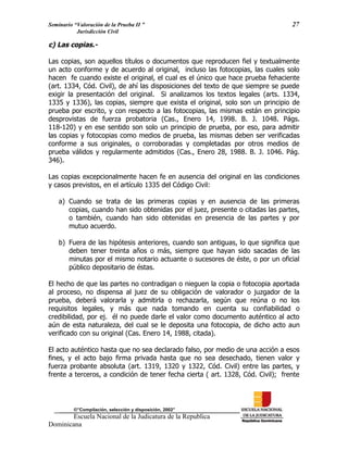 ENJ-2-400 La Valoración de la Prueba