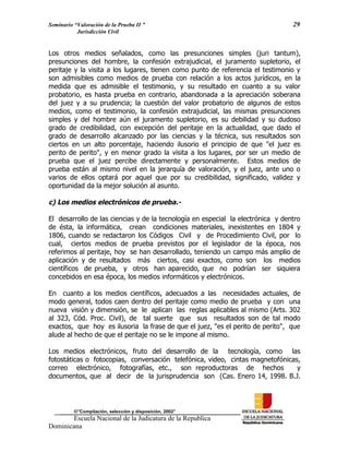 ENJ-2-400 La Valoración de la Prueba