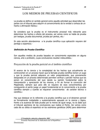 ENJ-2-400 La Valoración de la Prueba