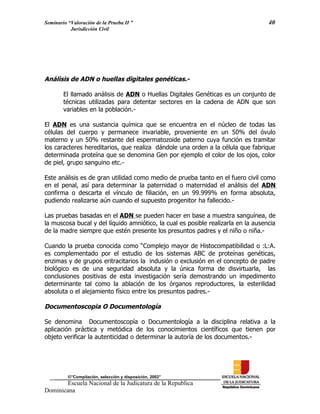 ENJ-2-400 La Valoración de la Prueba