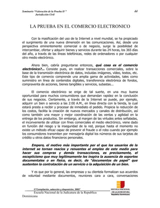 ENJ-2-400 La Valoración de la Prueba