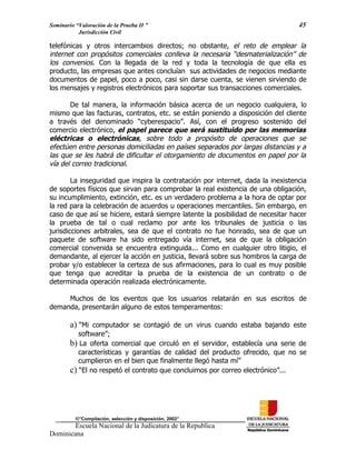 ENJ-2-400 La Valoración de la Prueba