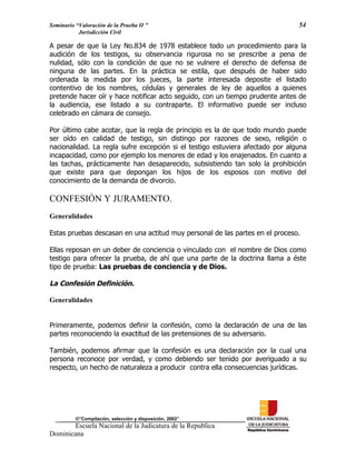 ENJ-2-400 La Valoración de la Prueba